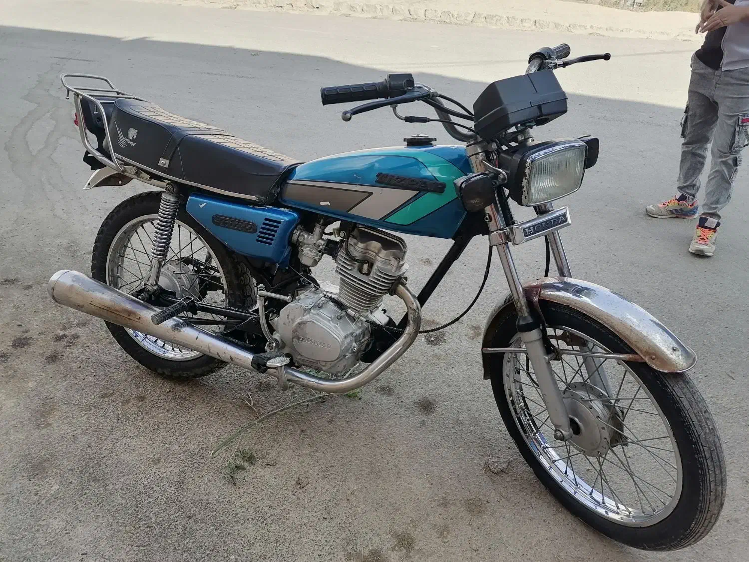 موتور سیکلت مزایده 125 مدل 87|موتورسیکلت|بجنورد, |دیوار