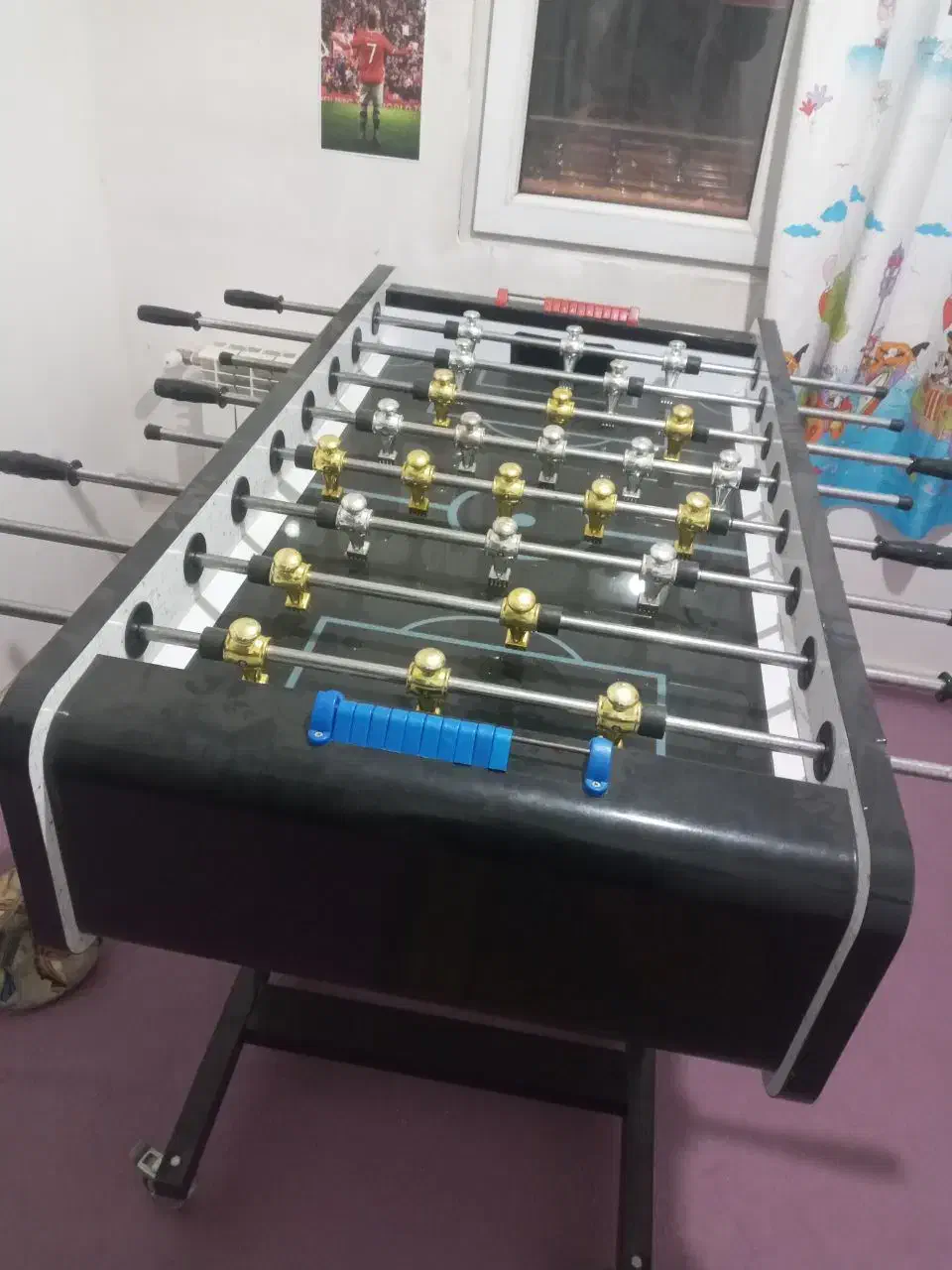 فوتبال دستی بزرگ صفحه شیشه و تاشو|تجهیزات ورزشی|مشکین‌دشت, |دیوار