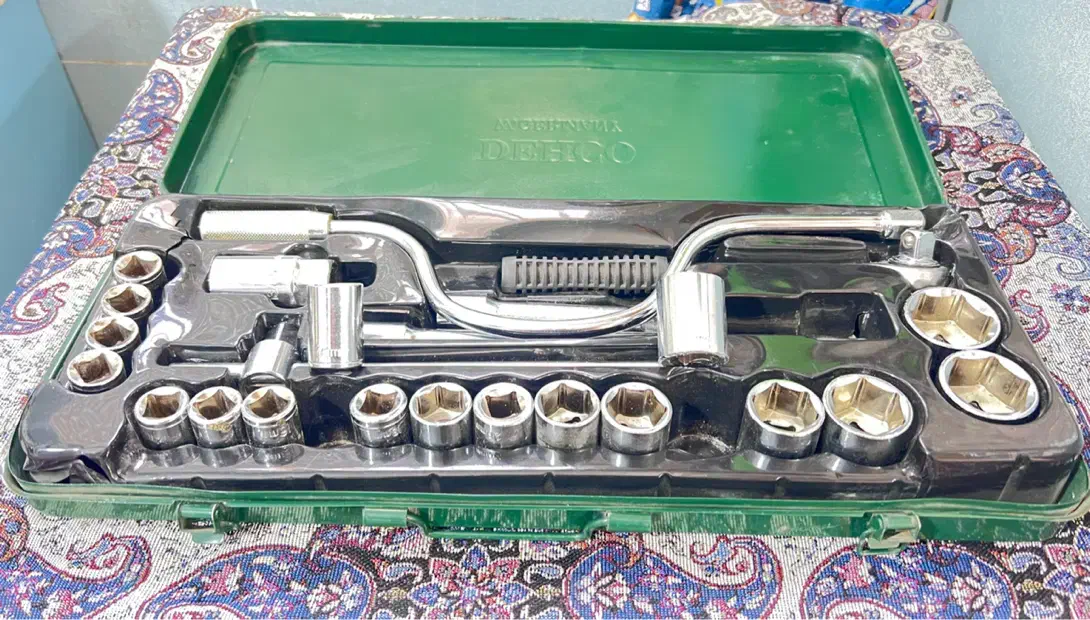 جعبه آچار بکس دهکو آلمان، ۲۴ پارچه|ابزارآلات|شیراز, گلشن|دیوار