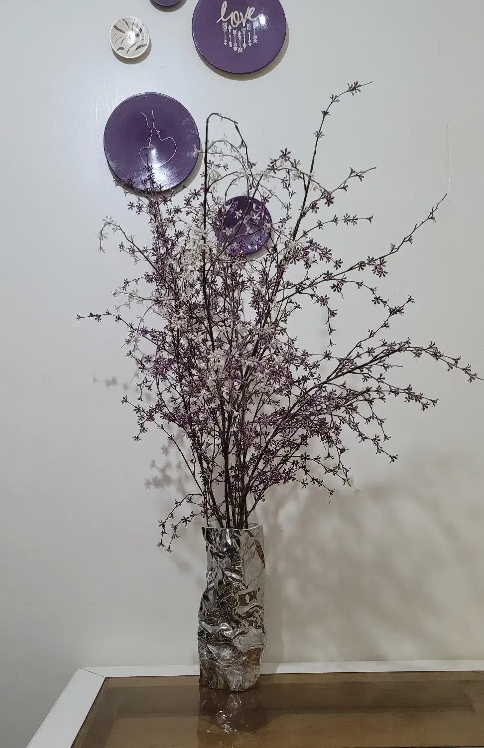 گل و گلدان مصنوعی|گل مصنوعی|ایذه, |دیوار