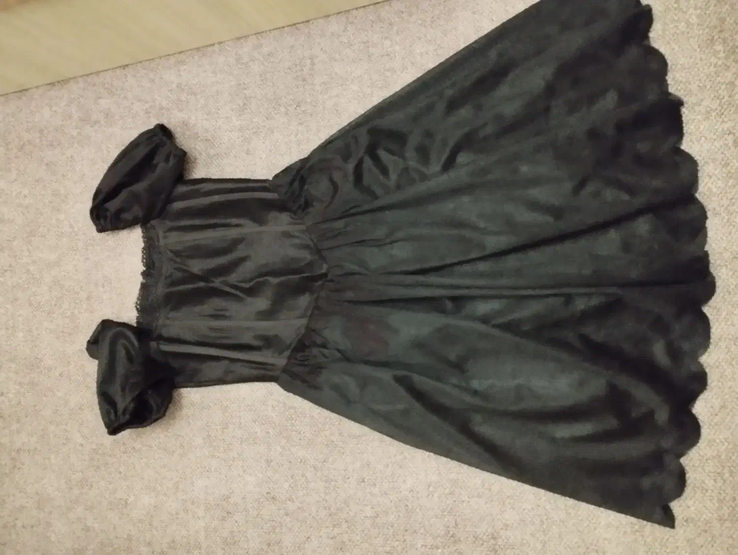 لباس مجلسی مشکی تمام فنر دوری شده سایز 44|لباس|اسلامشهر, شهرک سالور|دیوار