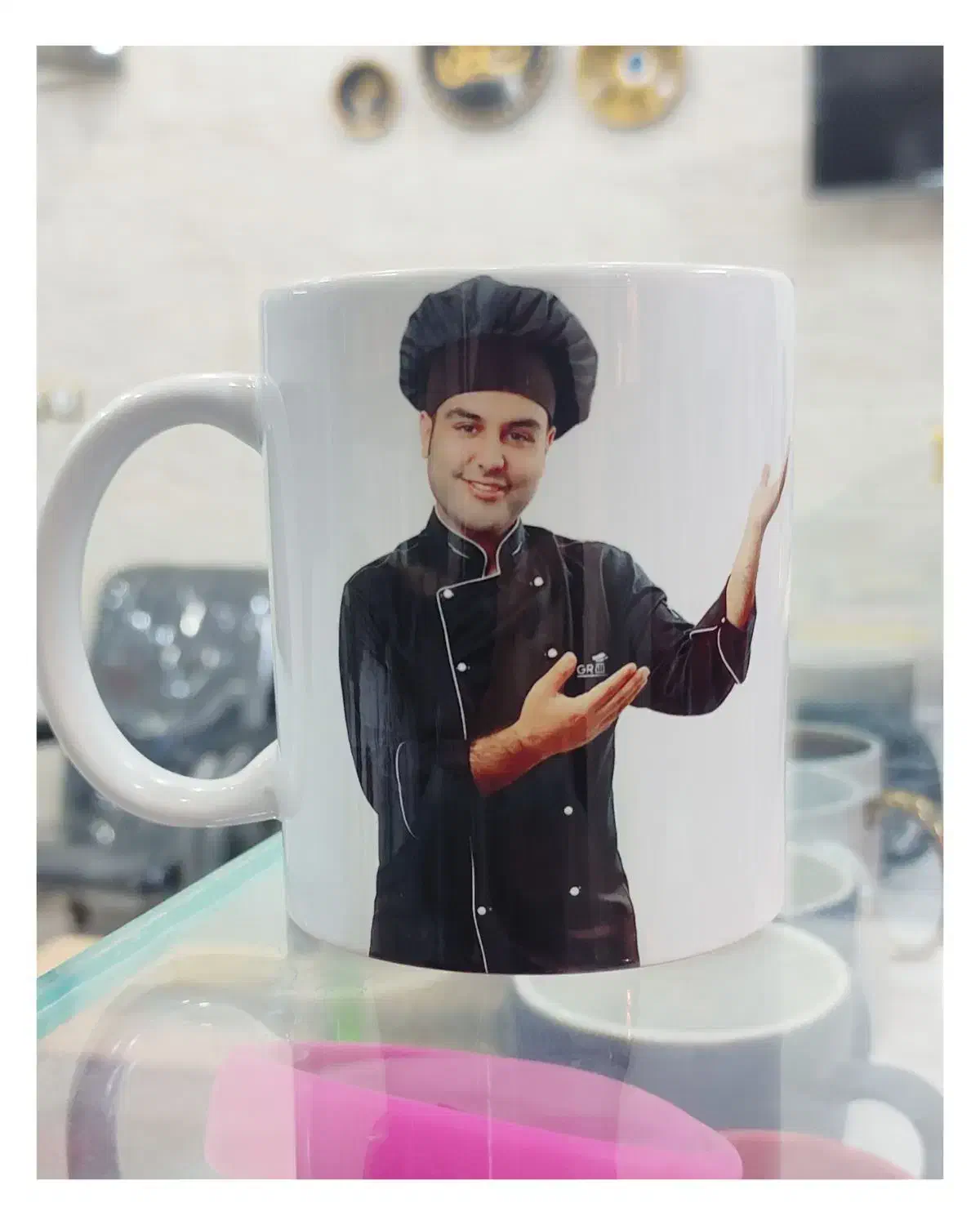 چاپ عکس دلخواه روی ماگ|صنایع دستی و سایر لوازم تزئینی|برازجان, |دیوار