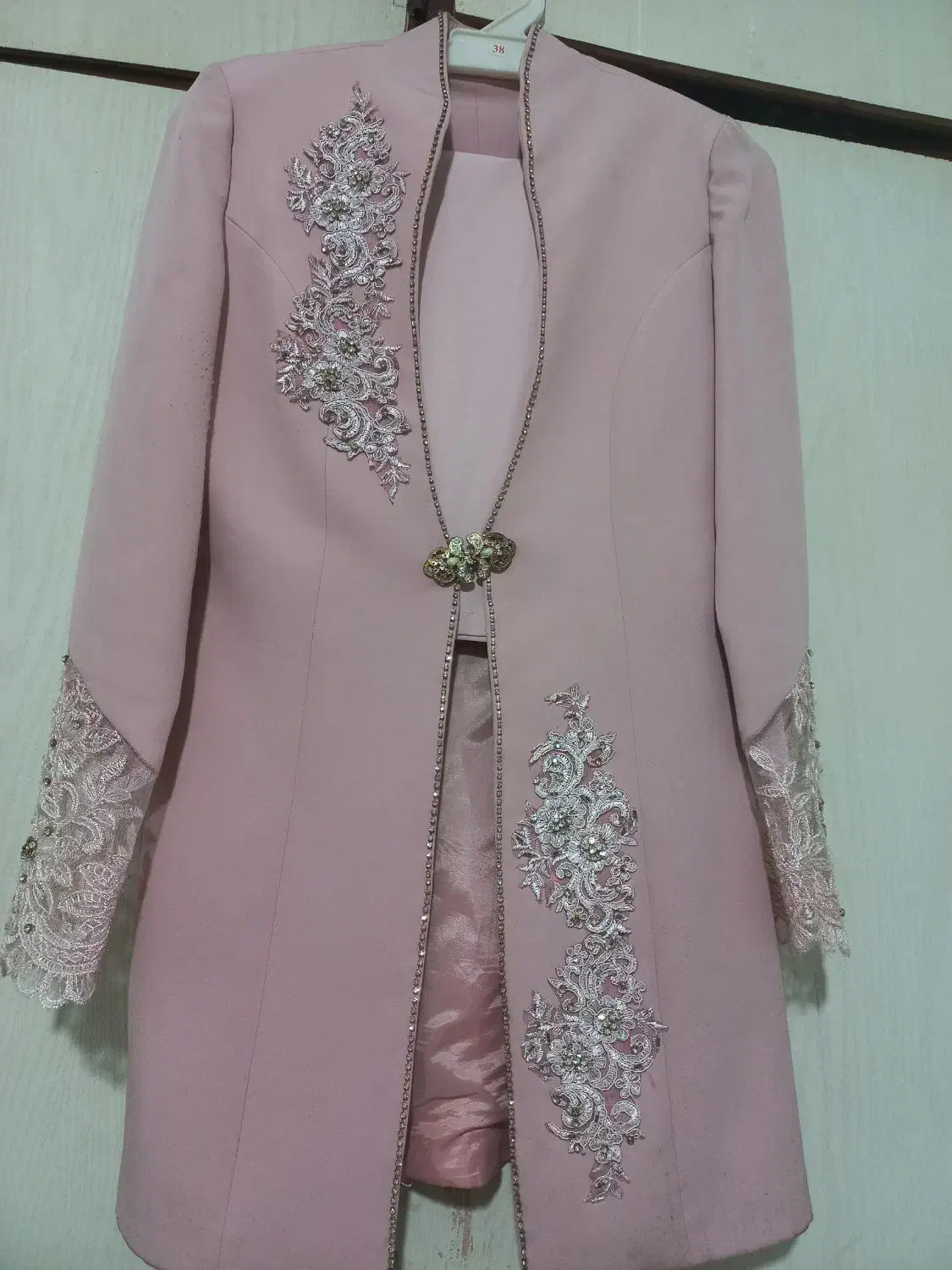 کت شلوارصورتی مجلسی|لباس|صفادشت, |دیوار