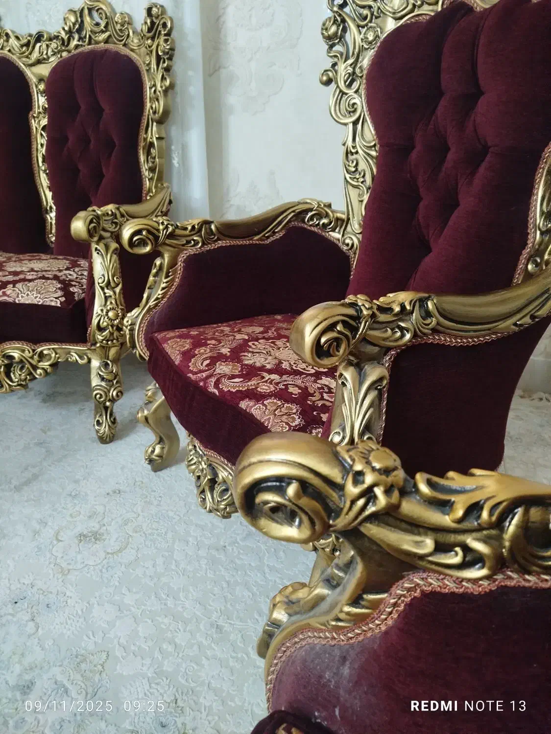 مبل استیل نه نفره|مبلمان خانگی و میز عسلی|قم, سراجه (۱۵ خرداد)|دیوار