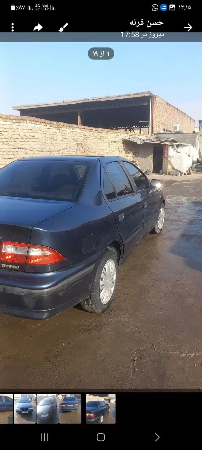 سمند۹۳|خودرو سواری و وانت|مشهد, حسین‌آباد|دیوار