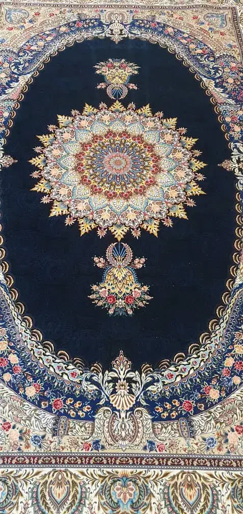 فرش ماشینی ۱۵۰۰ شانه تراکم ۴۵۰۰ نو و شناسنامه‌دار|فرش|تهران, شهران جنوبی|دیوار