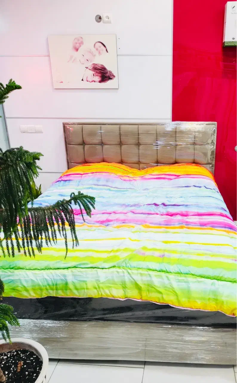 تخت خواب لمسه نو و راحت ، ۲نفره - ۱ نفره|تخت و سرویس خواب|بابلسر, |دیوار