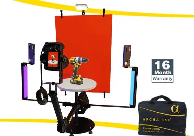 کیت تصویربرداری 360 دزجه موبایل و دوربین آرچا 360|دوربین عکاسی و فیلمبرداری|تهران, دکتر هوشیار|دیوار