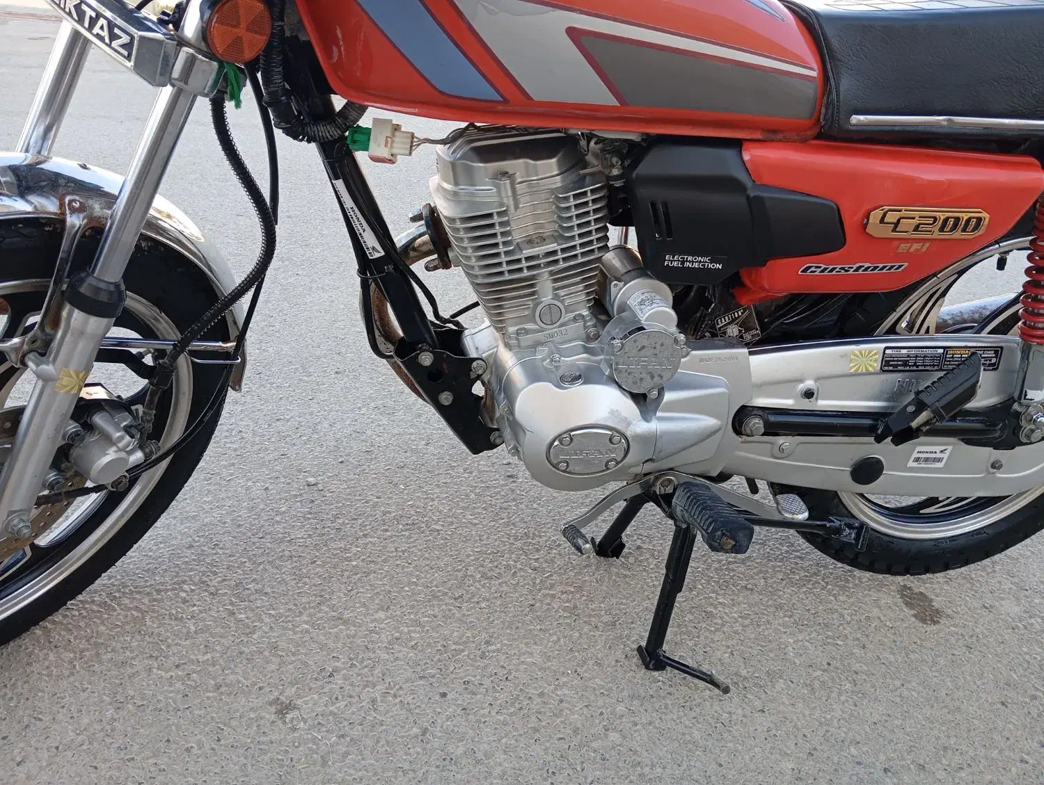 موتور 200نیکتاز تمام فابریک در حد|موتورسیکلت|مرودشت, ژیان|دیوار