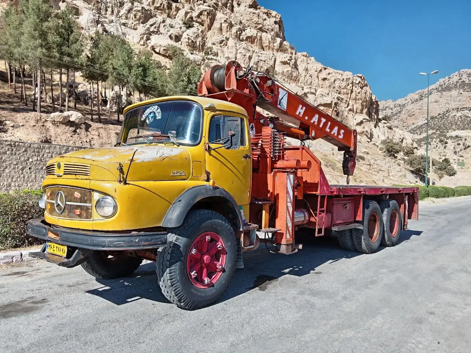 جرثقیل بنزجفت مدل 56|خودرو سنگین|تهران, آذری|دیوار