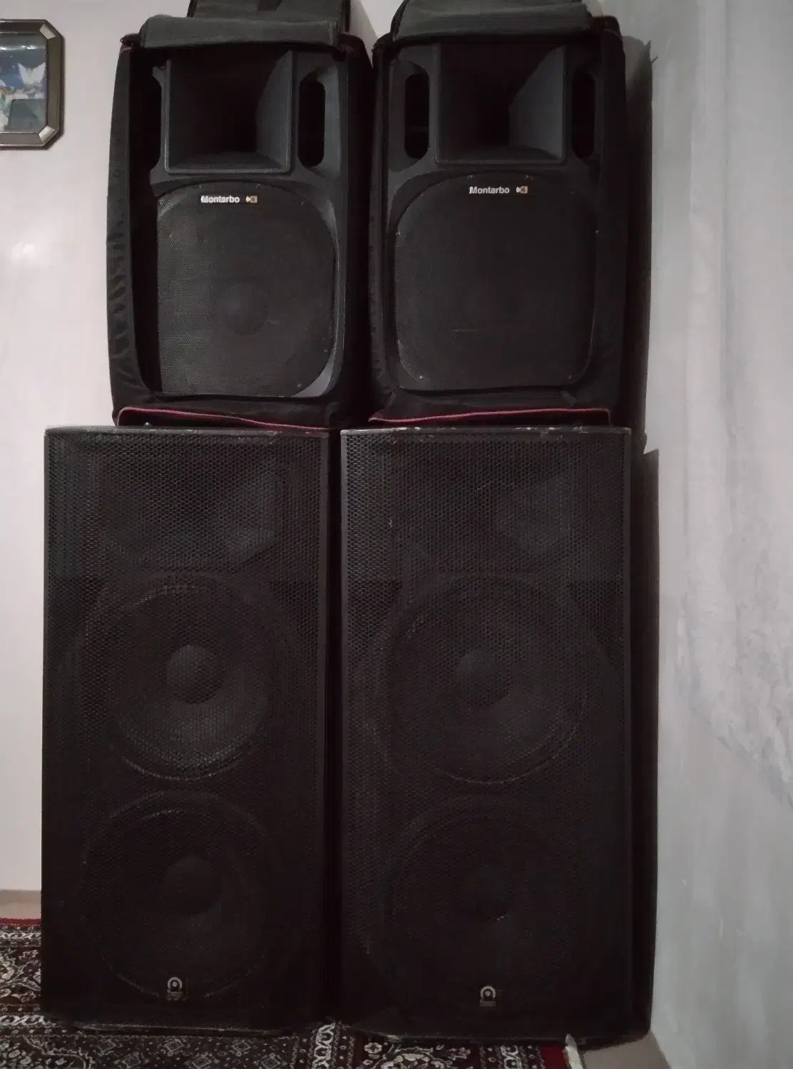 یک جفت باند اگتیو ایکون|سیستم صوتی خانگی|شاهین دژ, |دیوار