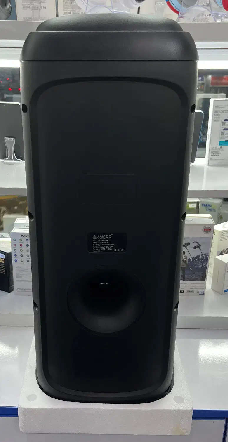 اسپیکر پارتی باکس amado 6122|سیستم صوتی خانگی|رشت, بازار|دیوار