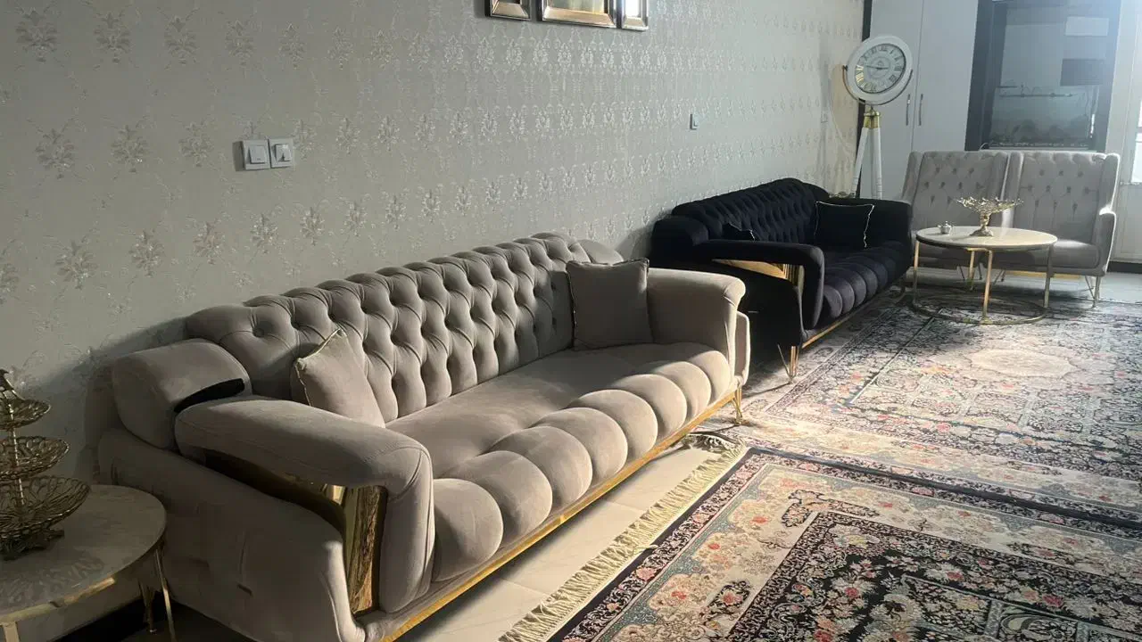 مبل چستر ۸نفره نو|مبلمان خانگی و میز عسلی|کرج, شهرک رازی (حصارک)|دیوار