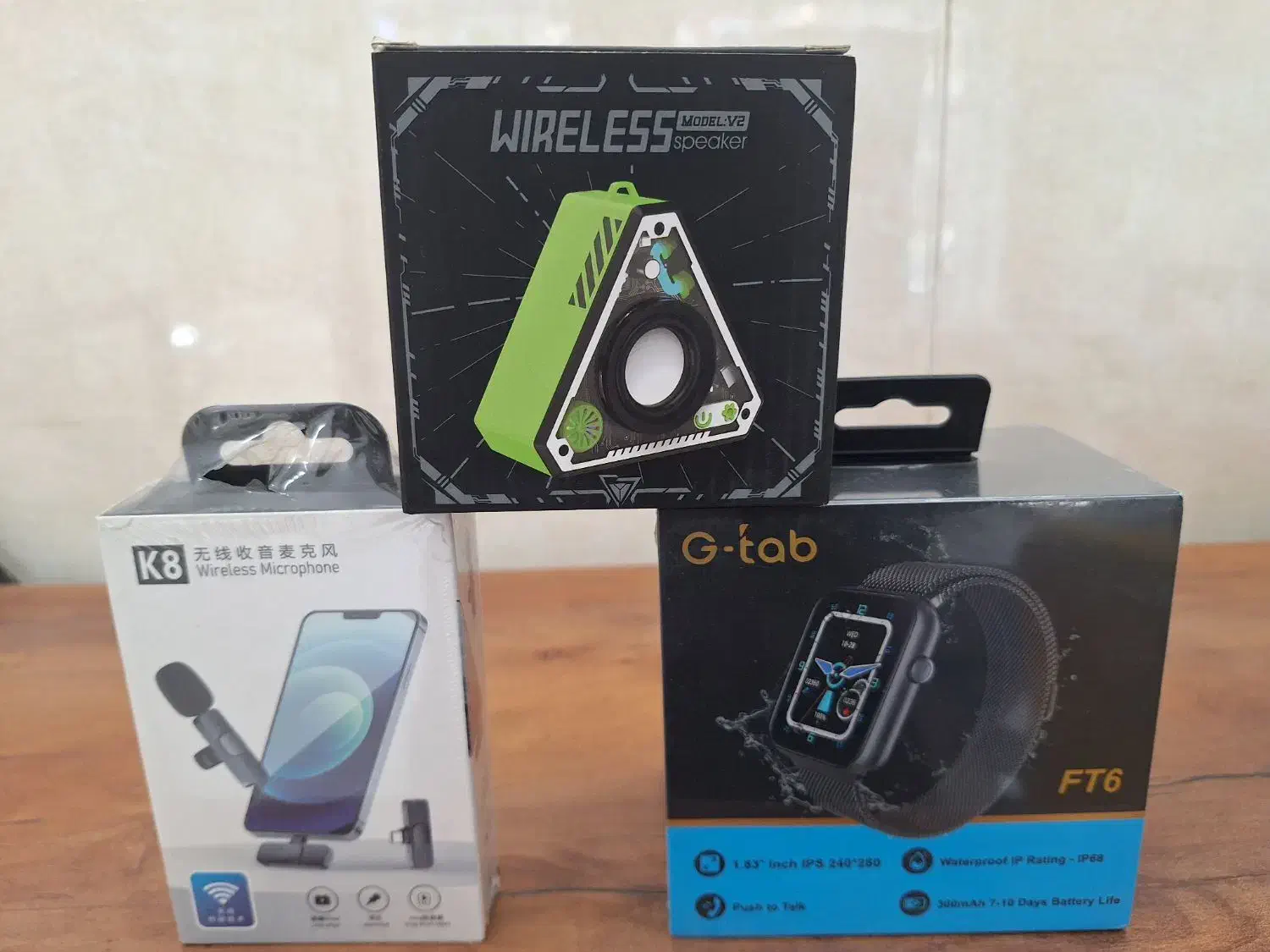 فروش پک ساعت هوشمند استیل میکروفون اسپیکر|لوازم جانبی موبایل و تبلت|مشهد, ایثارگران|دیوار