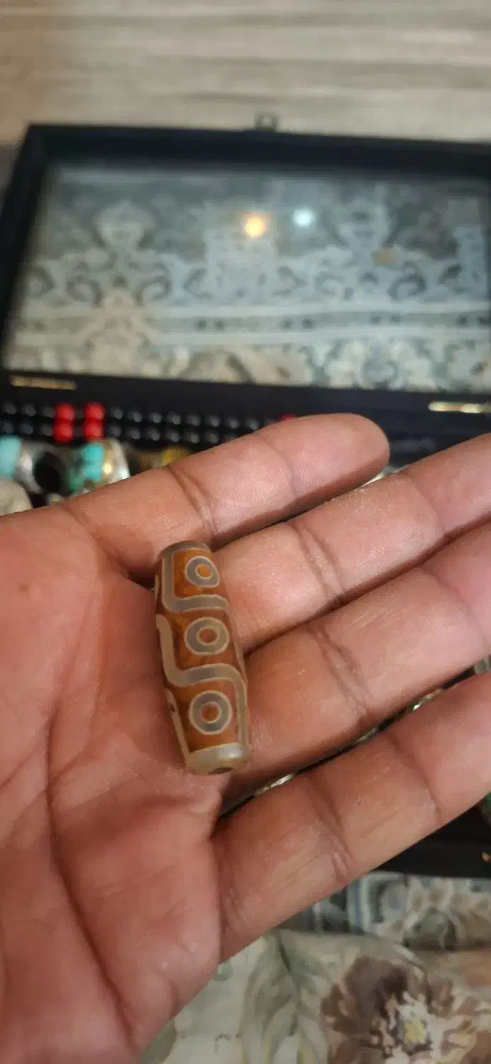 مهره بودایی اصل و قدیمی به شرط|جواهرات|کرمان, |دیوار