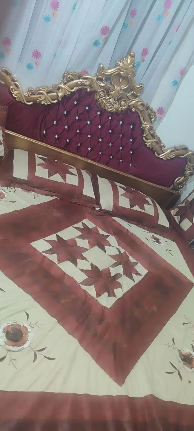 تخت دونفره|تخت و سرویس خواب|تهران, والفجر (افسریه)|دیوار