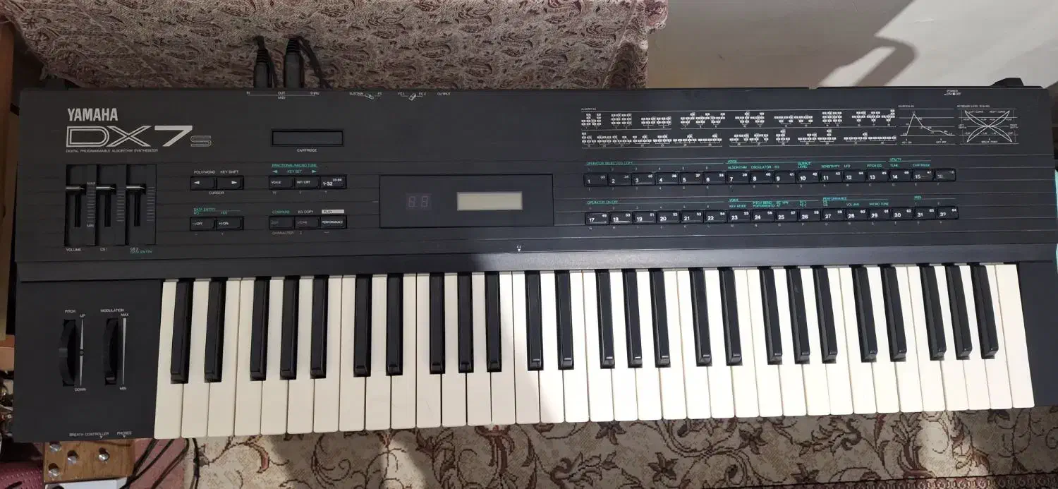 سینتی سایزر YAMAHA DX7|پیانو، کیبورد، آکاردئون|کرج, دهقان ویلا|دیوار