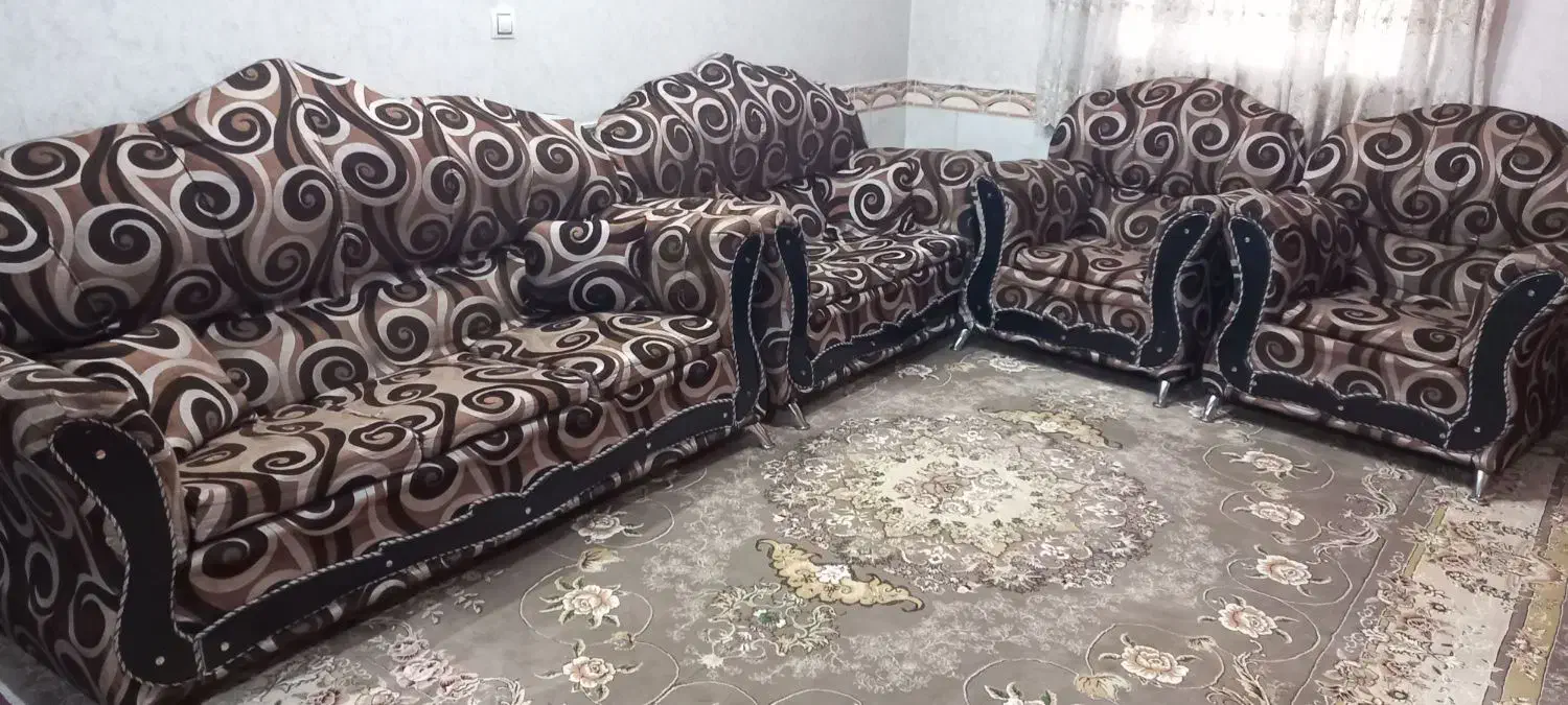 مبل ۷ نفره|مبلمان خانگی و میز عسلی|خرمدشت, |دیوار