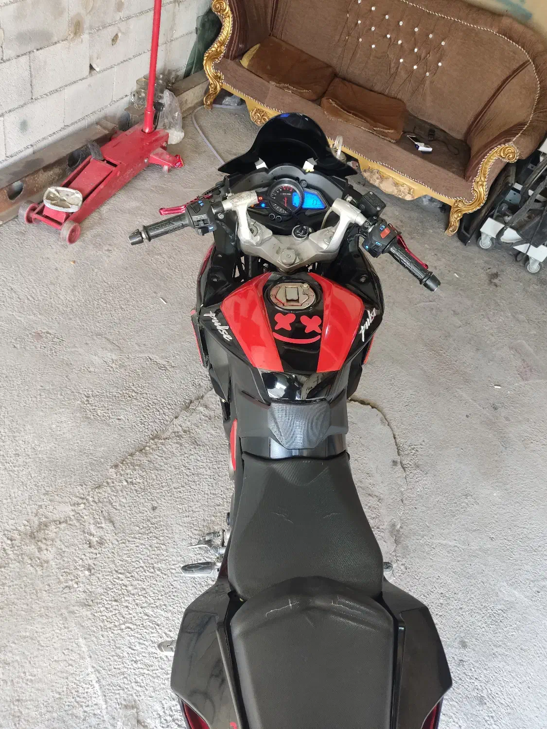 موتور پالس ار اس مزایده|موتورسیکلت|پیرانشهر, |دیوار