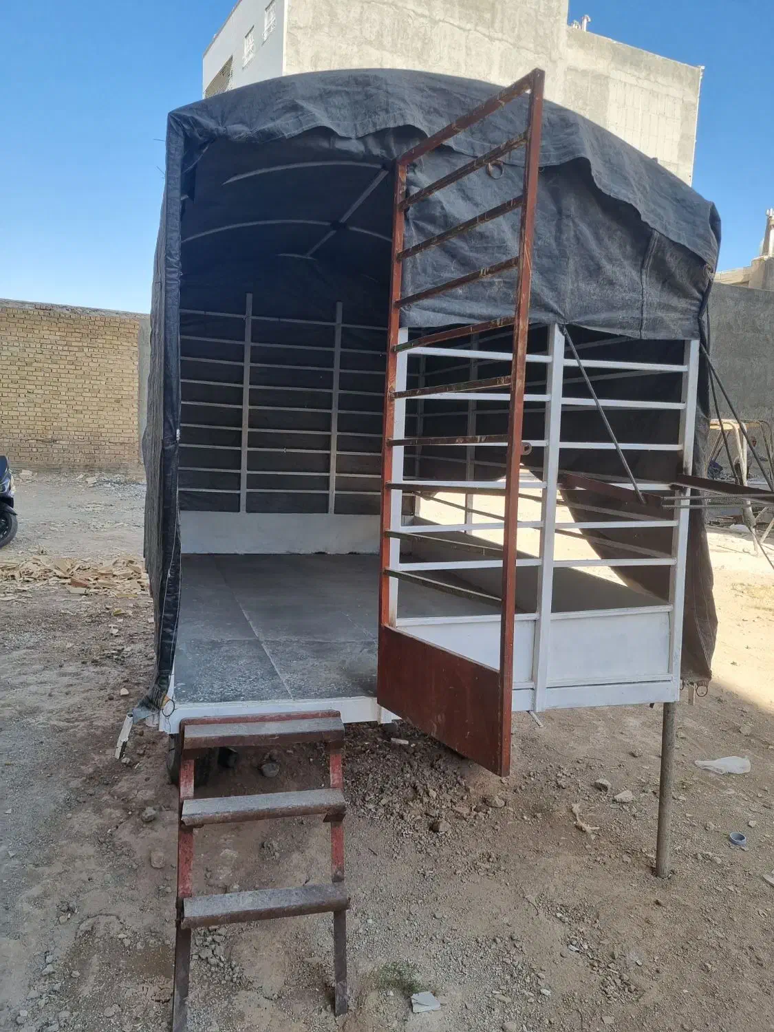 کانکس چرخدار|مصالح و تجهیزات ساختمان|مرودشت, پشت سایپا|دیوار