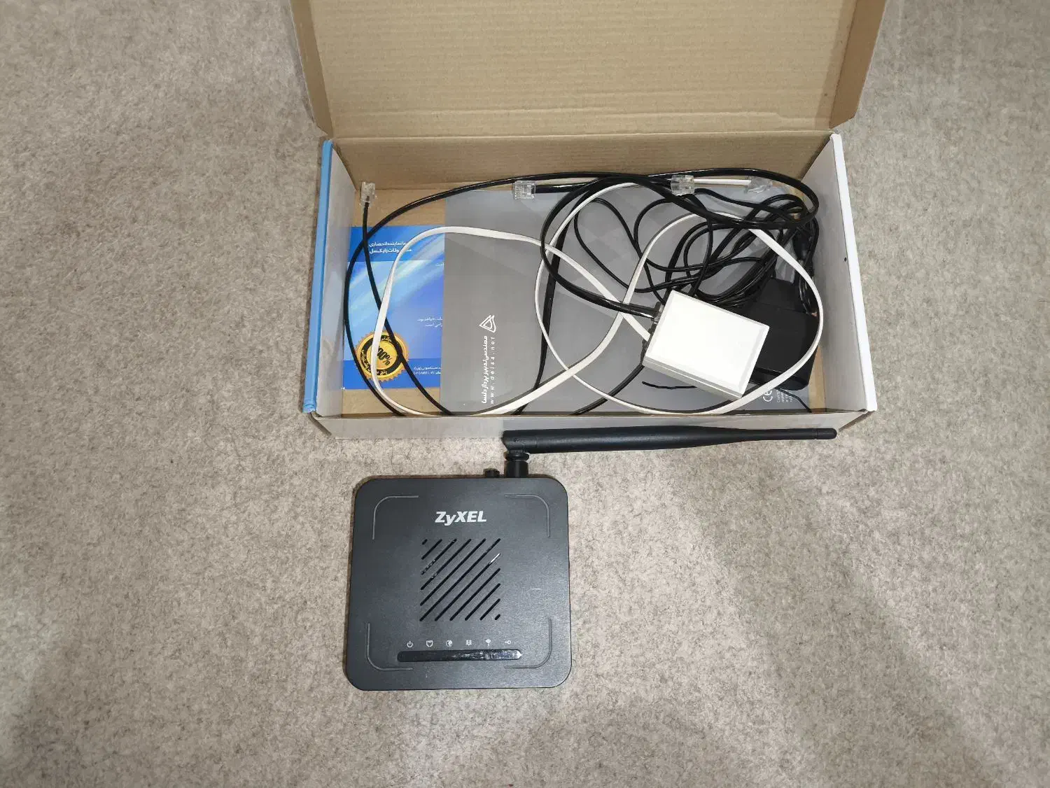 مودم zyxel|مودم و تجهیزات شبکه|قزوین, |دیوار