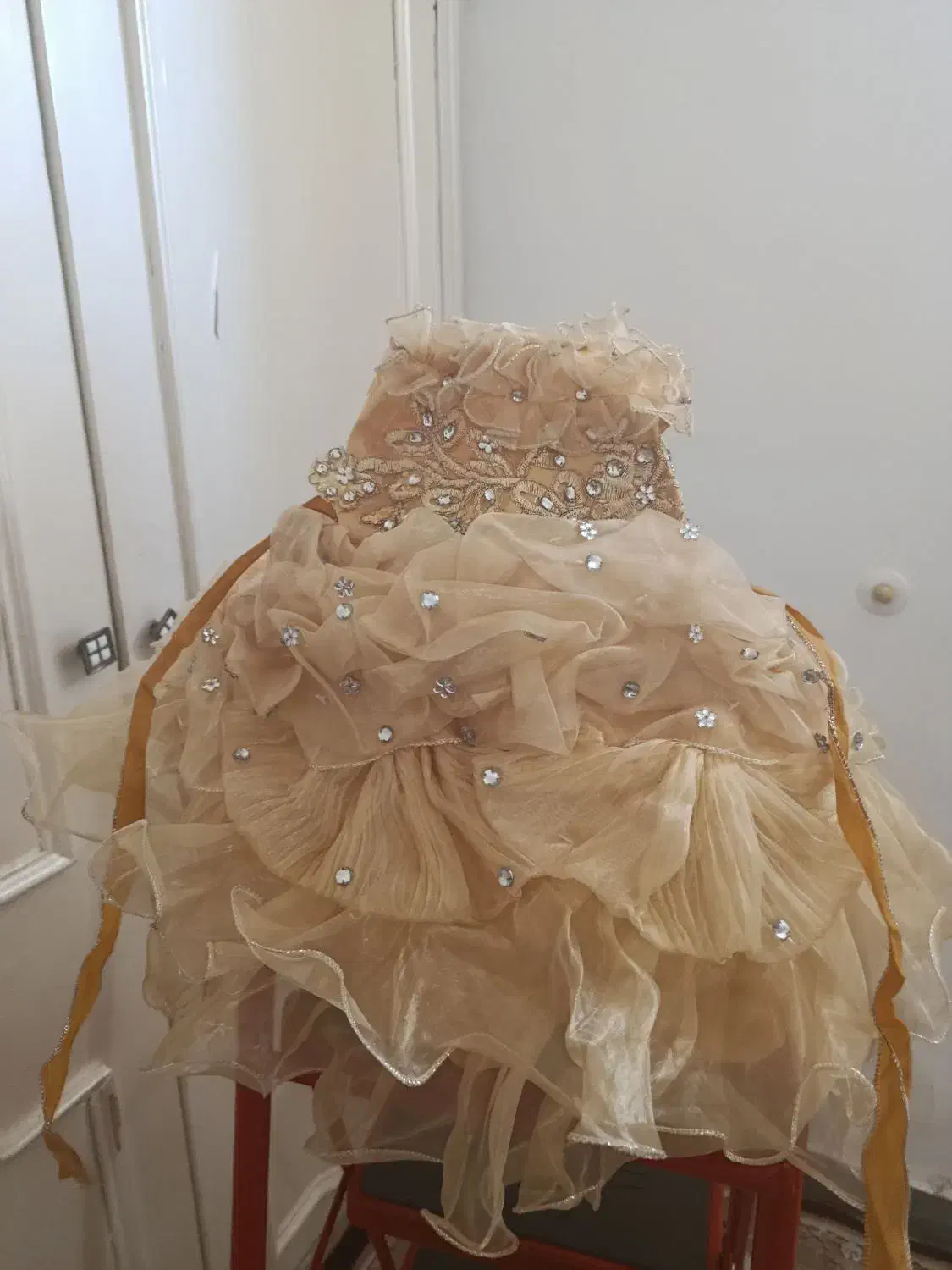 لباس عروس بچگانه|کفش و لباس بچه|ایلام, |دیوار