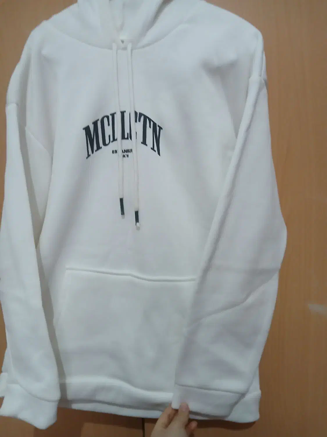 هودی تو کرکی نو رنگ سفید|لباس|نظرآباد, نظرآباد|دیوار