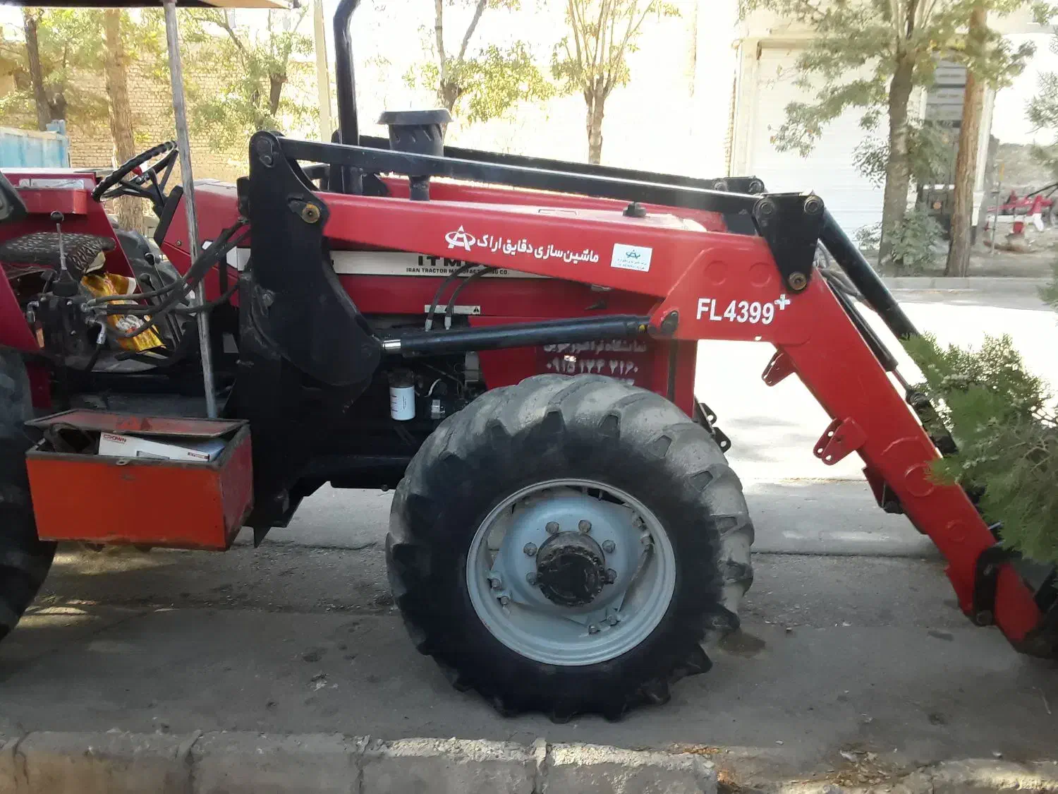 فروش بیل جلو تراکتور ۳۹۹ دقایق اراک|ماشینآلات صنعتی|بسطام, |دیوار