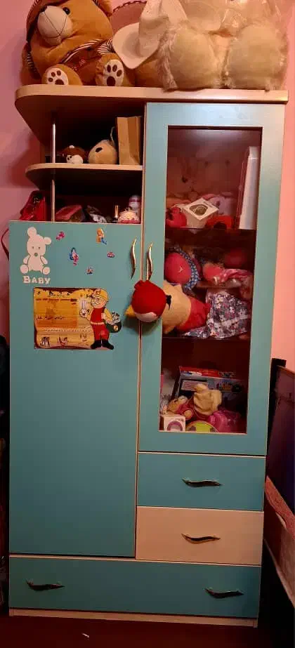 تخت و کمد کودک|تخت و سرویس خواب|گرمسار, |دیوار