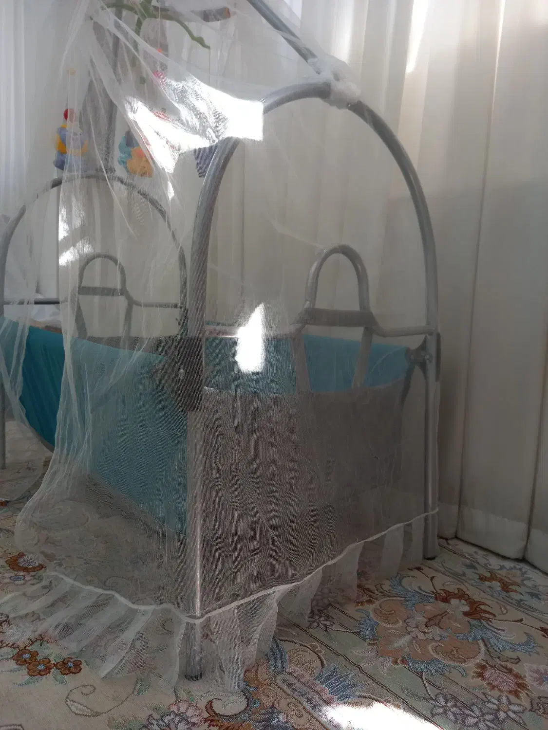 گهواره نوزاد نو.پایه متحرک وثابت .دختروپسراسپورته|تخت و صندلی بچه|اردبیل, |دیوار