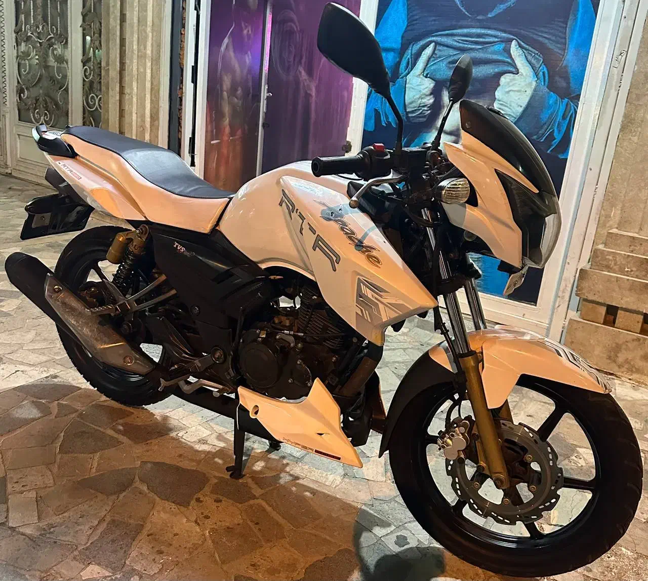 موتور آپاچی ۱۸۰ مدل ۹۲ فروش فوری|موتورسیکلت|خرمدره, |دیوار