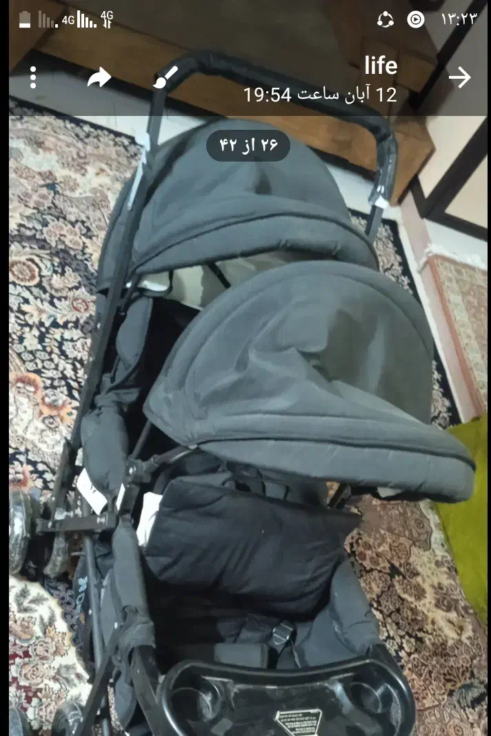 کالسکه اصلا استفاده نشده .|کالسکه و لوازم جانبی|تهران, آرژانتین|دیوار