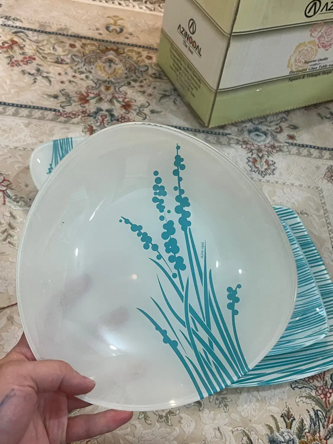 سرویس غذا خوری آذین اوپال|ظروف سرو و پذیرایی|سامان, |دیوار