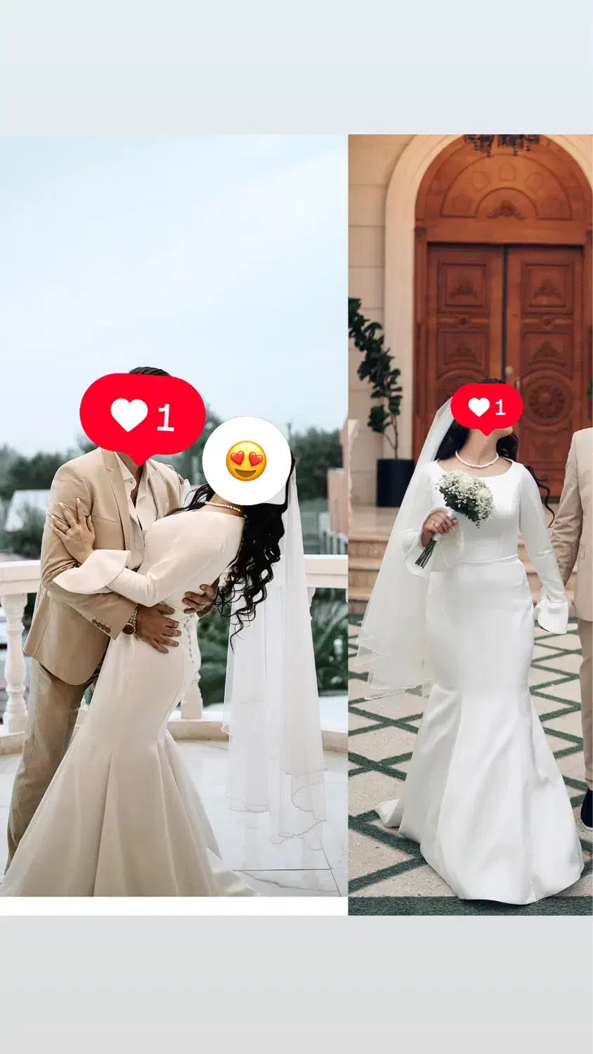 لباس عقد مدل ماهی دنباله دار با تاپلکس و شیفون|لباس|رشت, معلم|دیوار