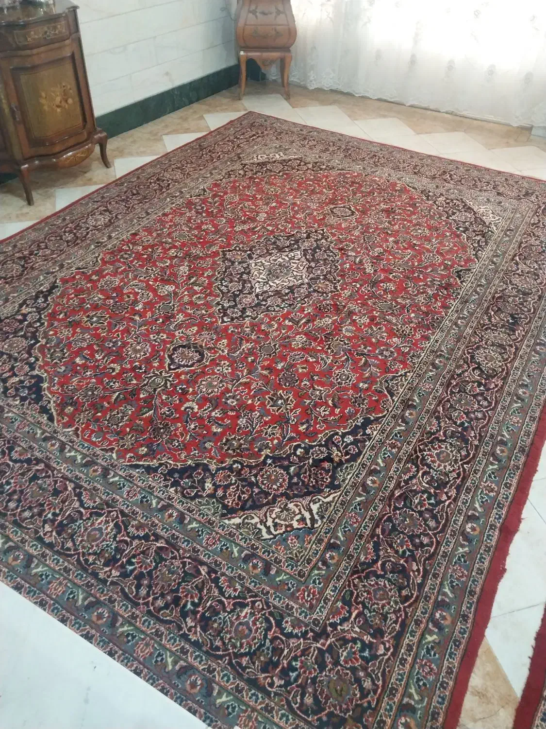 فرش دستباف|فرش|ورامین, خیر آباد|دیوار