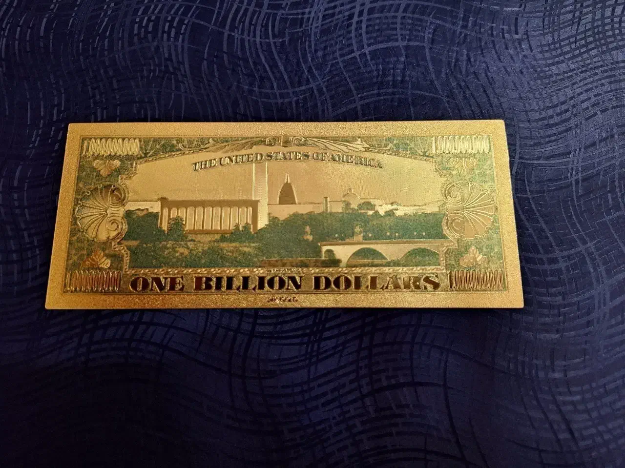 اسکناس فانتزی یک میلیون دلار آمریکا روکش طلا|کلکسیون سکه، تمبر، اسکناس|کرمانشاه, |دیوار