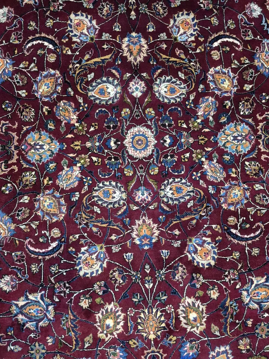 فرش دستباف ۳ تخته ۱۲ متری افشان. گالری فرش ایران|فرش|مشهد, حجت|دیوار