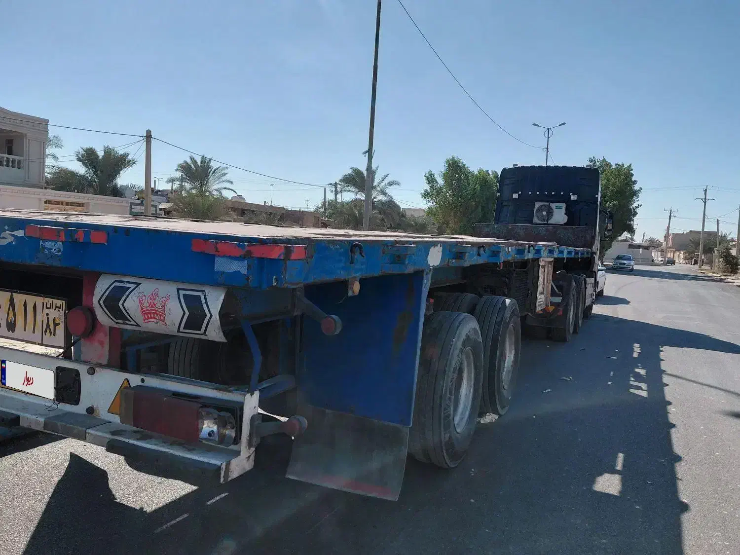 فروش تریلی کفی|خودرو سنگین|رامشیر, |دیوار