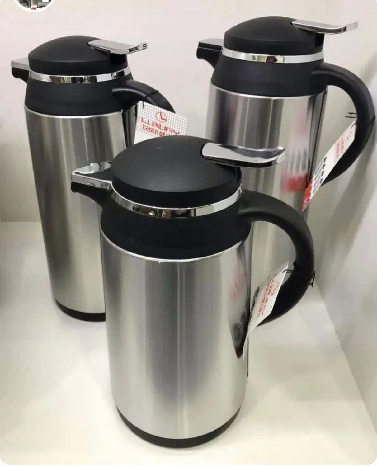 فلاکس اکس استیل ۲ لیتری سایز بزرگ|قوری، کتری، قهوهساز دستی|کاشان, فاز ۲ ناجی آباد|دیوار