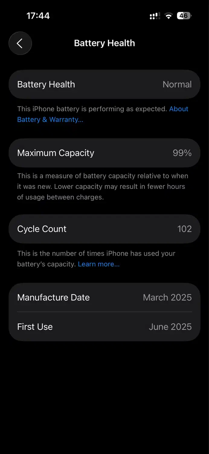 ایفون۱۶نرمال ۱۲۸|موبایل|قم, شاه سید علی|دیوار