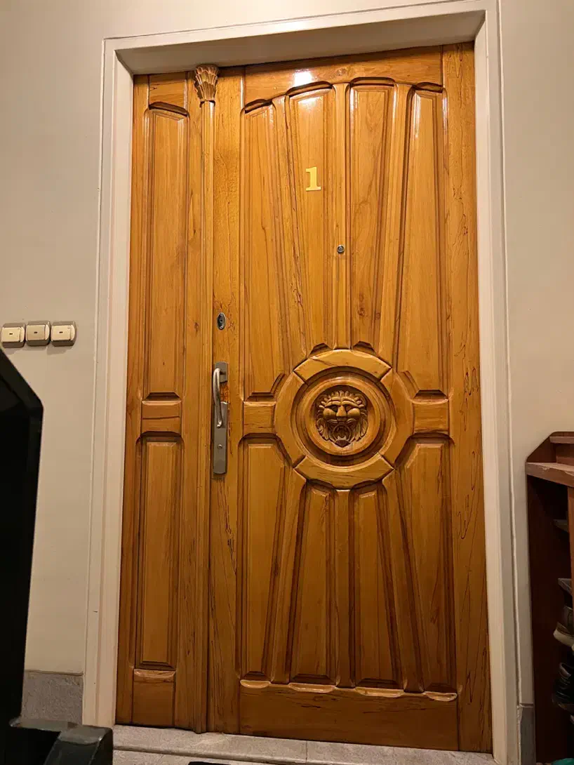 درب چوب کامل|مصالح و تجهیزات ساختمان|تهران, دبستان|دیوار