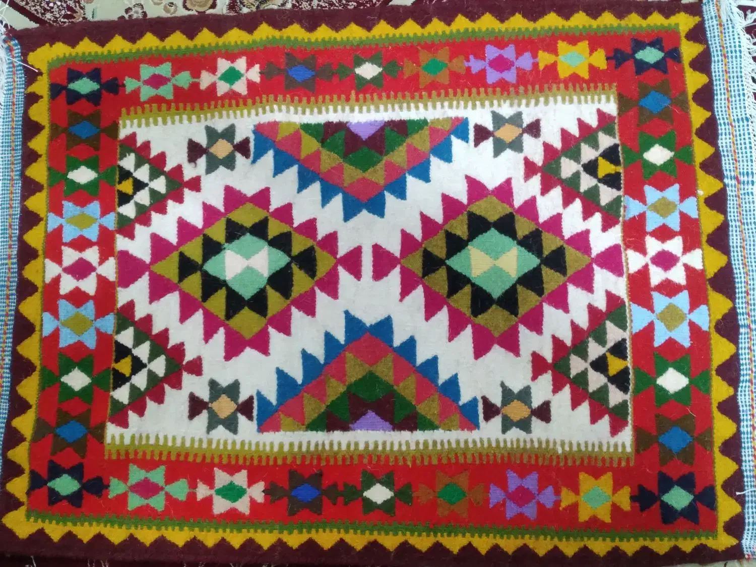 گلیم|گلیم، جاجیم، گبه|نهاوند, |دیوار