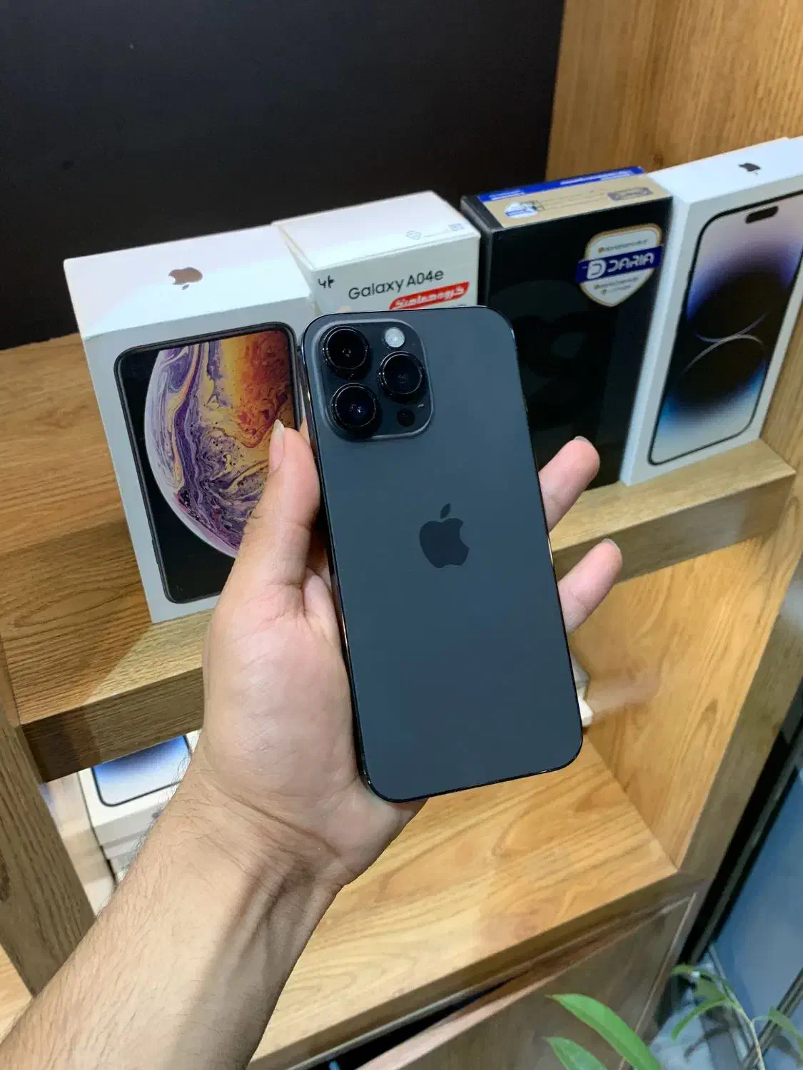 iphone 14 pro max حافظه ۲۵۶ باتری ۸۵ با ریجستر|موبایل|مشهد, احمدآباد|دیوار