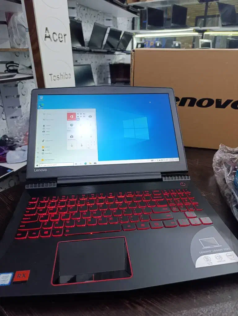 لپتاپ لنووگیمینگcori7 گرافیک4gigRX560|رایانه همراه|شهرکرد, |دیوار