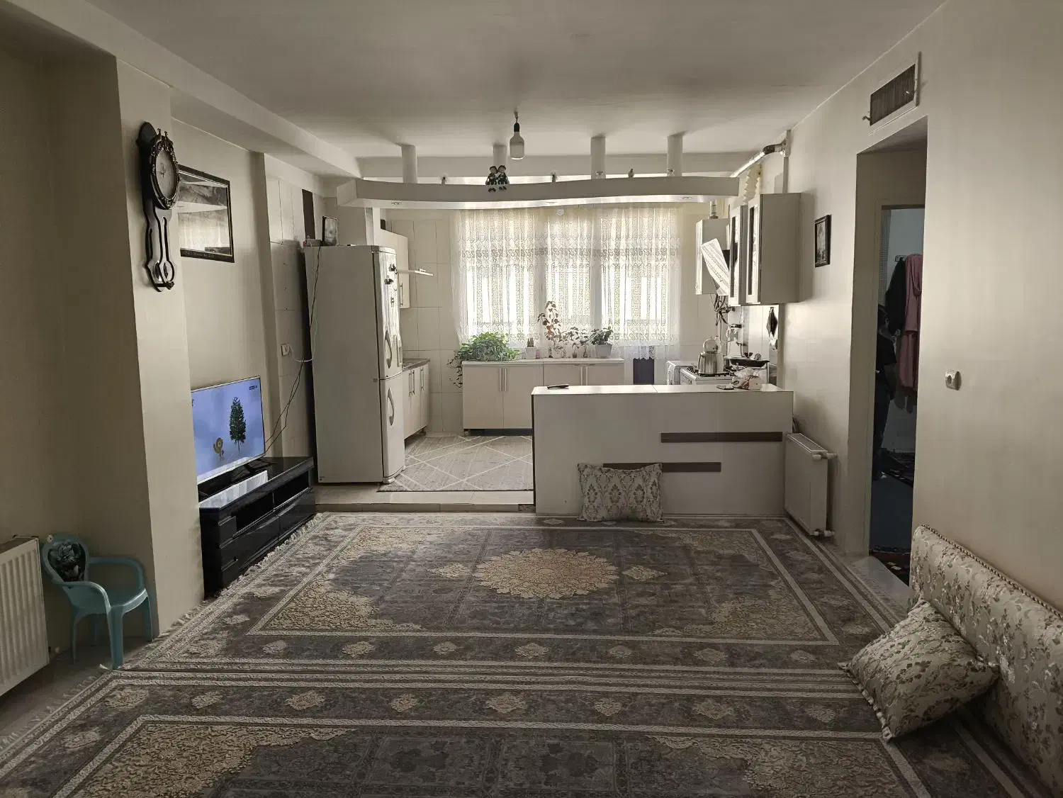 واحد 80متری2خوابه طبقه 4.اسانسور وانباری.|فروش آپارتمان|کرج, شهرک امام رضا (ع)|دیوار