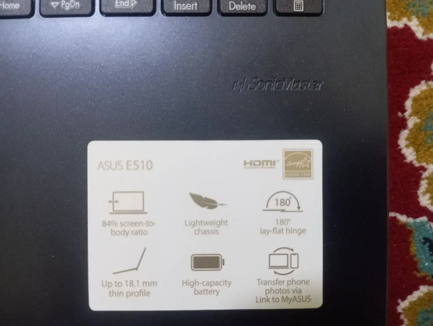 لپتاپ e510 کاملا سالم و نو|رایانه همراه|زنجان, |دیوار