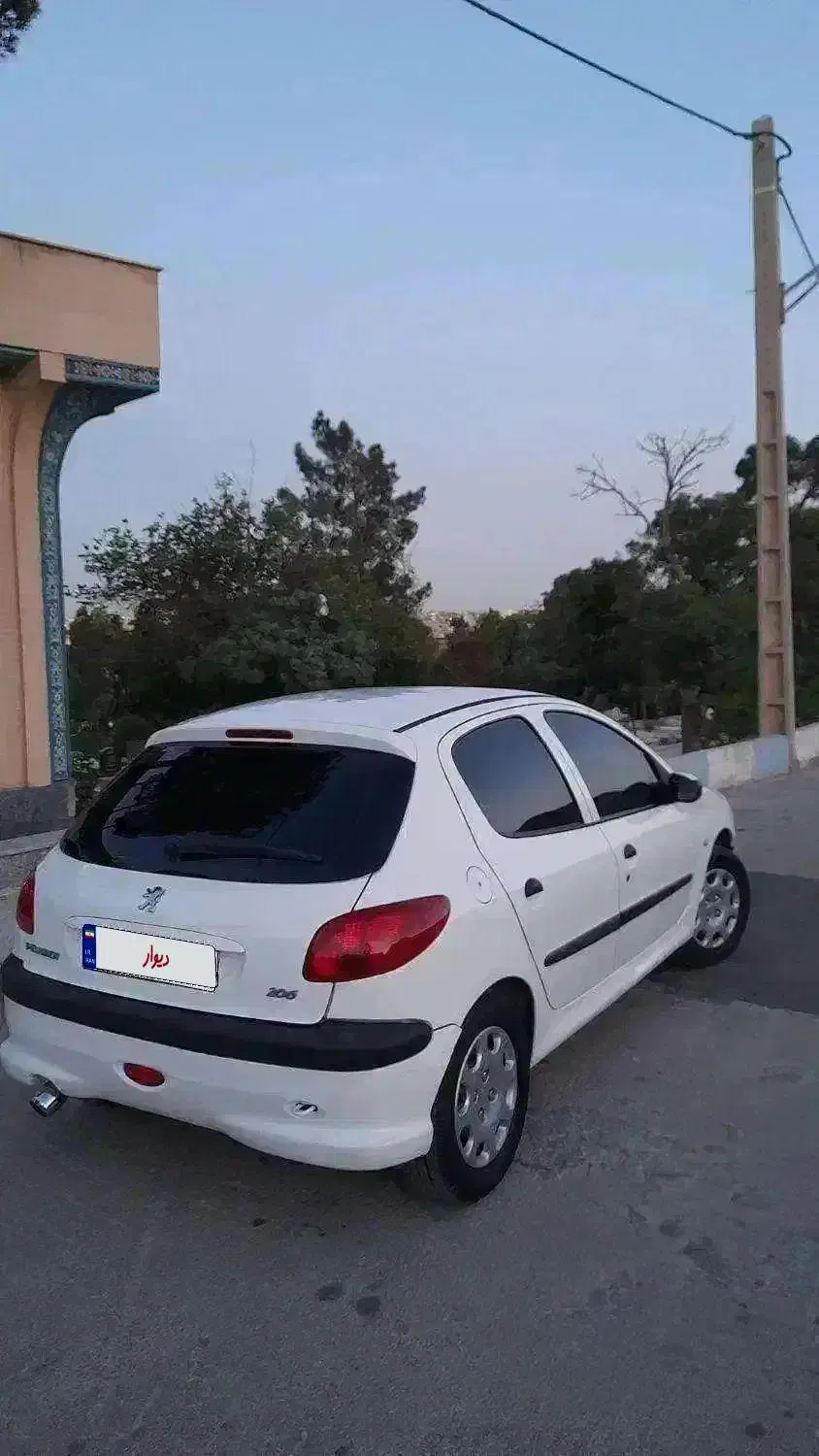 پژو 206 تیپ ۲ مدل اسفند ۸۸فقط معاضه پارس سمندمزدا|خودرو سواری و وانت|فولادشهر, فولادشهر|دیوار