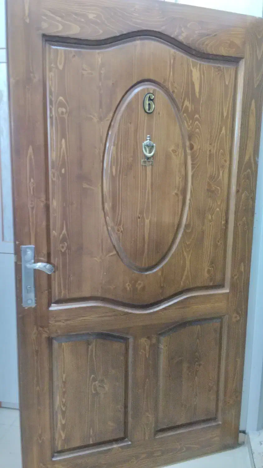 درب ورودی آپارتمان راست بازشو اندازه 105در200|مصالح و تجهیزات ساختمان|پردیس, فاز ۴|دیوار