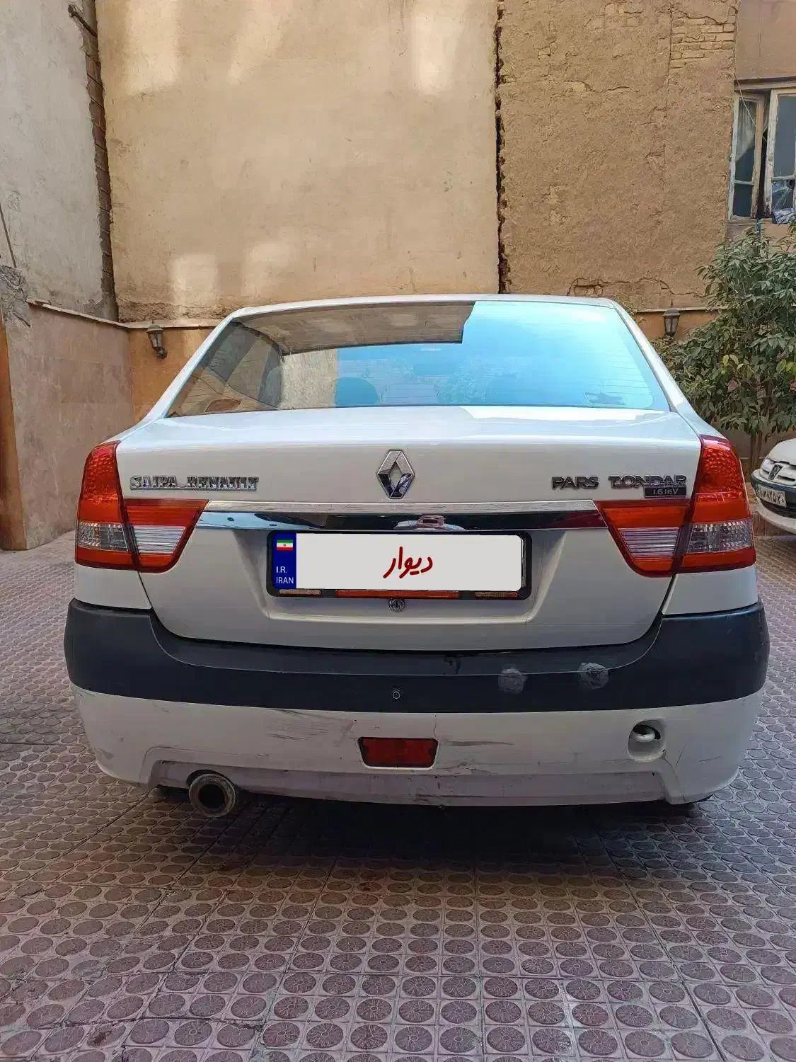 پارس تندر مدل ۹۷سند تک برگ کاملا سالم|خودرو سواری و وانت|تهران, بلورسازی|دیوار