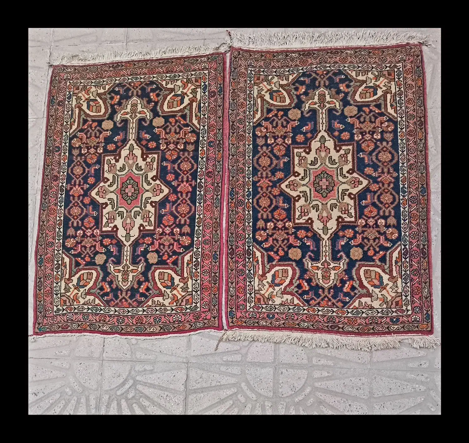 فرش  دستباف قدیمی|فرش|سنندج, |دیوار